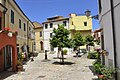 Piazza Umberto I, früher der alte Marktplatz (Piazza Vecchia)