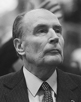 Франсуа Миттеран в 1988 году