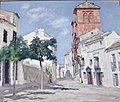 Espagne, rue à Ronda d'Henri Villain, 1933, musée des Beaux-Arts de Chartres.