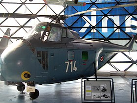 Вертолёт Sikorsky H-19, состоявший на вооружении 722-й противотанковой эскадрильи с февраля 1966 по январь 1970 годов