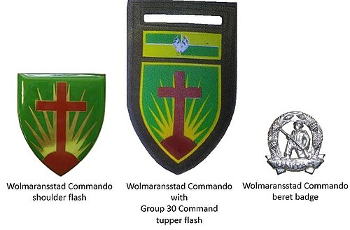 SADF era Wolmaransstad Commando insignia