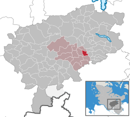 Schwissel – Mappa