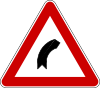 Curve to right