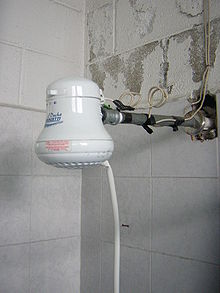 PORTABLE ELECTRIC HOT WATER HEATER SHOWER SYSTEM INSTANT