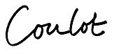 signature de Jean Coulot