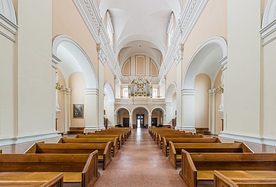 St Casimir Church Interior, Vilnius, Lithuania