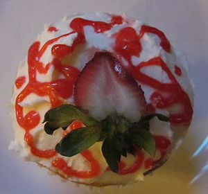 Strawberry cupcake, New Orleans