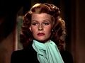 Rita Hayworth, 1946 (rötlich gefärbt)