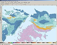 Colourise the thematic zones