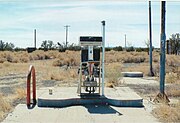 Old gas pump on US 66