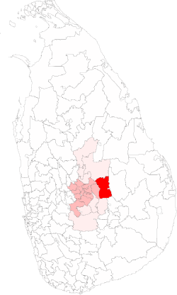 Location of Ududumbara