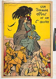 Un dernier effort et on l'aura (1918), affiche.