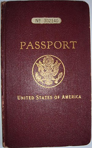 United States passport 1930