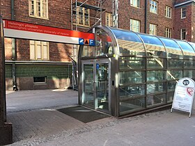 Image illustrative de l’article Helsingin yliopisto (métro d'Helsinki)
