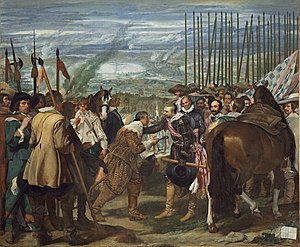 Velázquez - de Breda o Las Lanzas (Museo del Prado, 1634-35).jpg