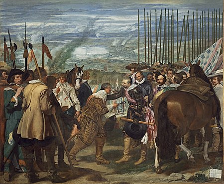 Velázquez - de Breda o Las Lanzas (Museo del Prado, 1634-35).jpg