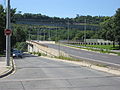 Victoria Avenue, mountain-access ramp