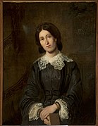 Portrait de Lucyna Łuszczkiewicz, sœur de l'artiste (1856, musée national de Cracovie).