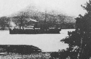 写真は海戦前に撮影された本艦。