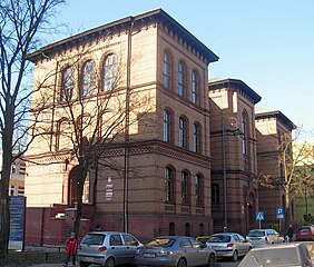 Bydgoszcz Catering School building, former Prussian Municipal School for Girls