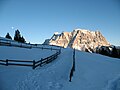 Zugspitze im Sonnenuntergang