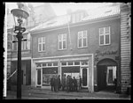 Dagbladets redaktion ca 1915 på Akersgata 36 i Oslo.