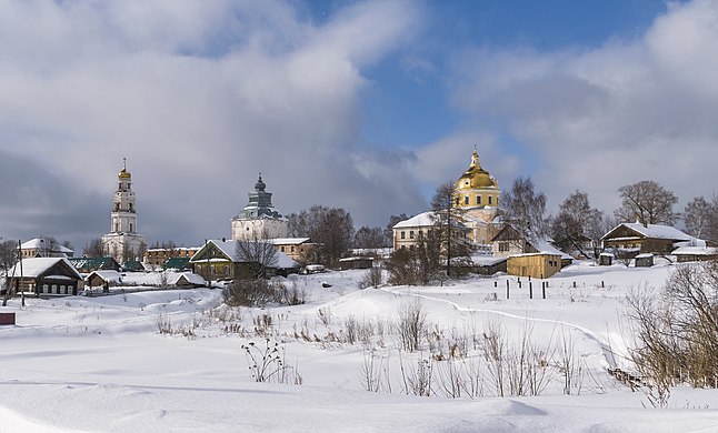 379. Ансамбль Никольской и Спасо-Преображенской церквей, Великорецкое, Юрьянский район Автор — Ele-chudinovsk