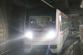 杭州地铁2号线列车进入钱江路站IMG 3790.JPG