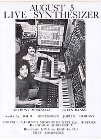 Anthony Marinelli and Brian Banks KFAC radio live simulcast from the Los Angeles Natural History Museum, August 1979.