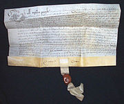 Un papel vitela que data de 1638.