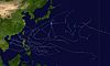 Обзор сезона тихоокеанских тайфунов 1988 года.