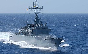 A vessel of the Colombian Navy