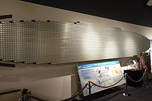 AN/APY-1 [uk] antenna array in the National Electronics Museum AWACS antenna, Airborne Warning and Control System - National Electronics Museum - DSC00416.JPG