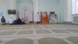 Файл: Азан в мечети Шалькар.webm