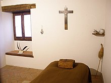 Cell of Saint Teresa de Avila in the Convent of Saint Joseph Avila - Convento de San Jose o de las Madres 23 (reproduccion de la celda de la Santa).jpg