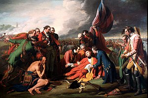 The Death of General Wolfe, 1770