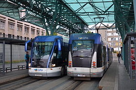 Image illustrative de l’article Transport léger guidé de Caen