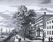 Le quai des Boompjes (1700)