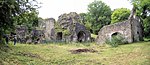 Cefn Cribwr ironworks, the furnace and charging house