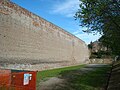 Murs de liaison à la rocca actuelle