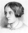 Christina Rossetti, porträtiert von ihrem Bruder Dante Gabriel Rossetti, 1848