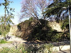 Vestiges du bastion du roi, près de la place de la Comédie.