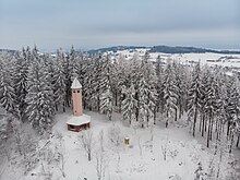 Włodzicka Góra z wieżą widokową. Fot. M. Jagiellicz