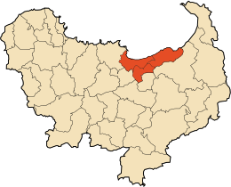 Distretto di Skikda – Mappa