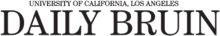 Текстовый логотип Daily Bruin.png