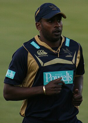 Dimitri Mascarenhas playing for Hampshire at t...