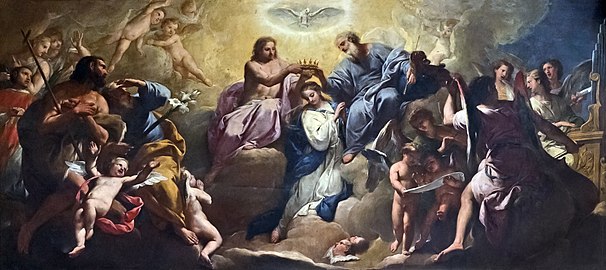 Le couronnement de la Vierge Dôme de Padoue