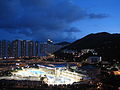 Tseung Kwan O Library at Dusk