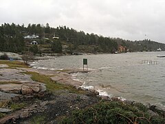 Ruskevær på Fagerstrand.