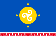 Знаме на Уст Ордински бурятски автономен окръг